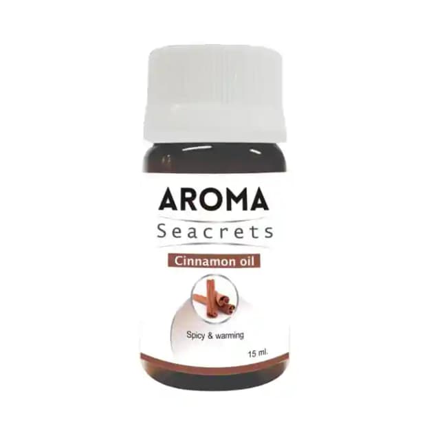 Aroma Seacrets Cinnamon Oil (1 Bottle of 15 ml Oil)