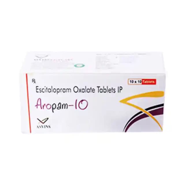Aropam 10 (10 tablets in 1 strip)