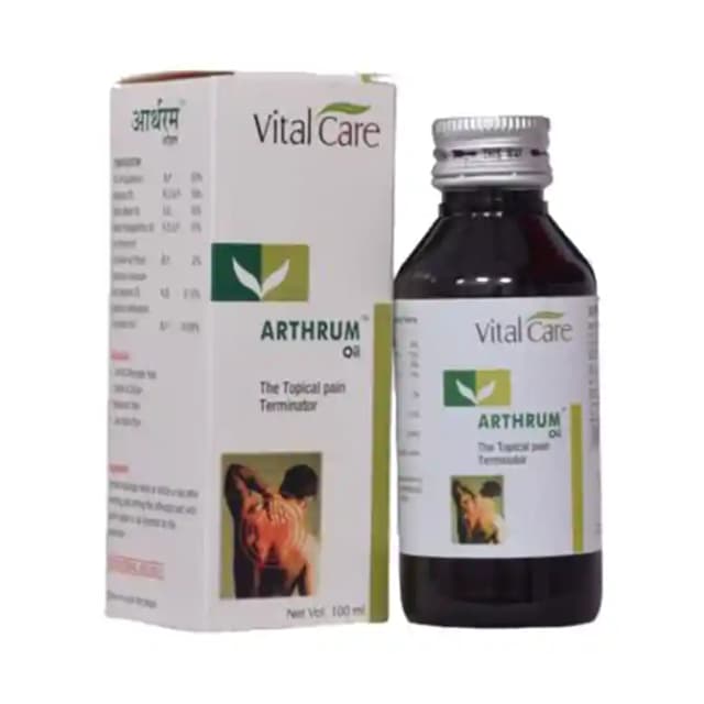 Arthrum Oil (1 Bottle of 100 ml Oil)