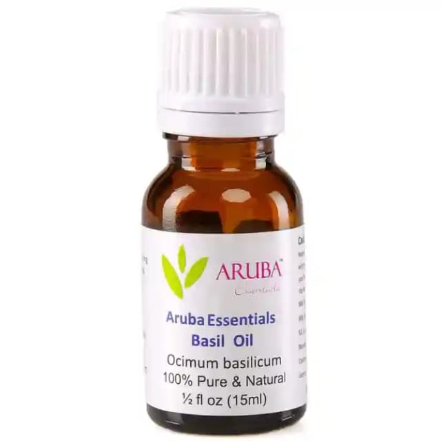 Aruba Essentials Basil Oil (1 Bottle of 15 ml Oil)