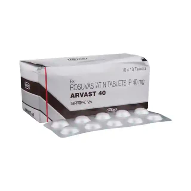 Arvast 40 (10 tablets in 1 strip)