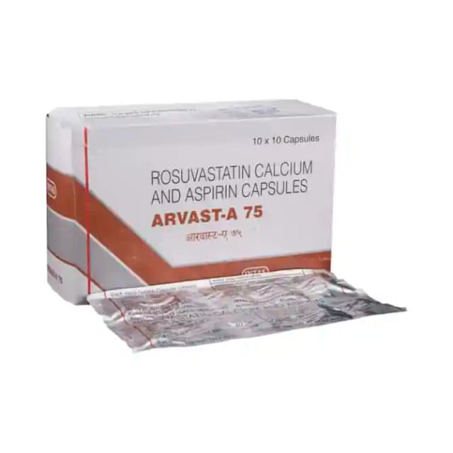 Arvast A 75 (10 capsules in 1 strip)