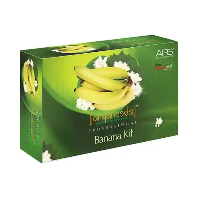 Aryanveda APS Facial Kit Banana (1 Box Of 1 Kit)