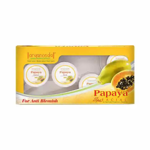 Aryanveda Spa Facial Kit Papaya (1 Box Of 1 Kit)