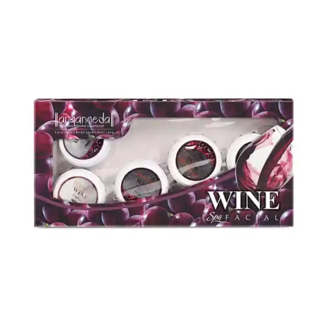 Aryanveda Spa Facial Kit Wine (1 Box Of 1 Kit)