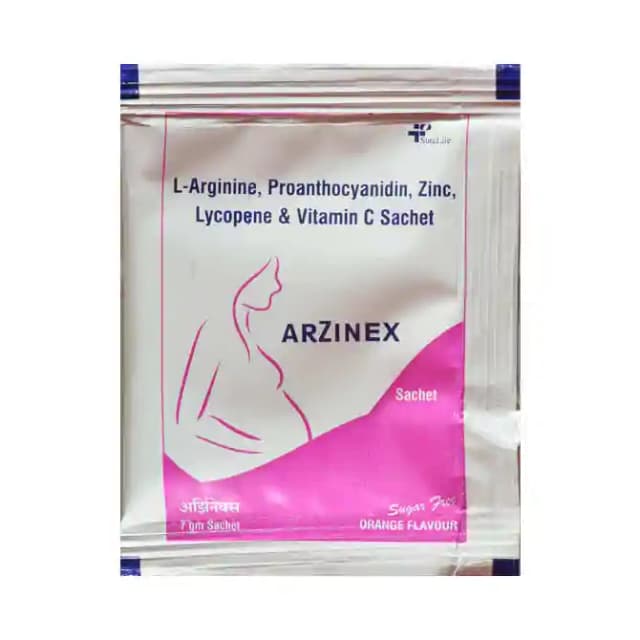 Arzinex Sachet Orange Sugar Free (1 Sachet Of 7 gm Granules)