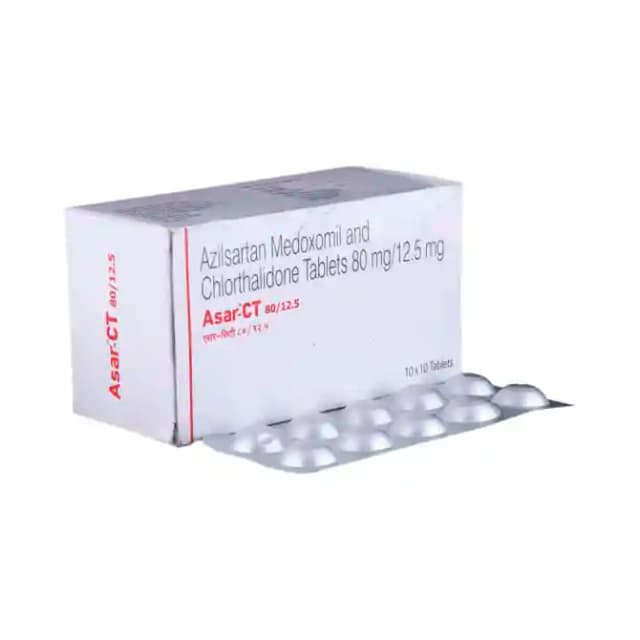 Asar CT 80/12.5 (10 tablets in 1 strip)
