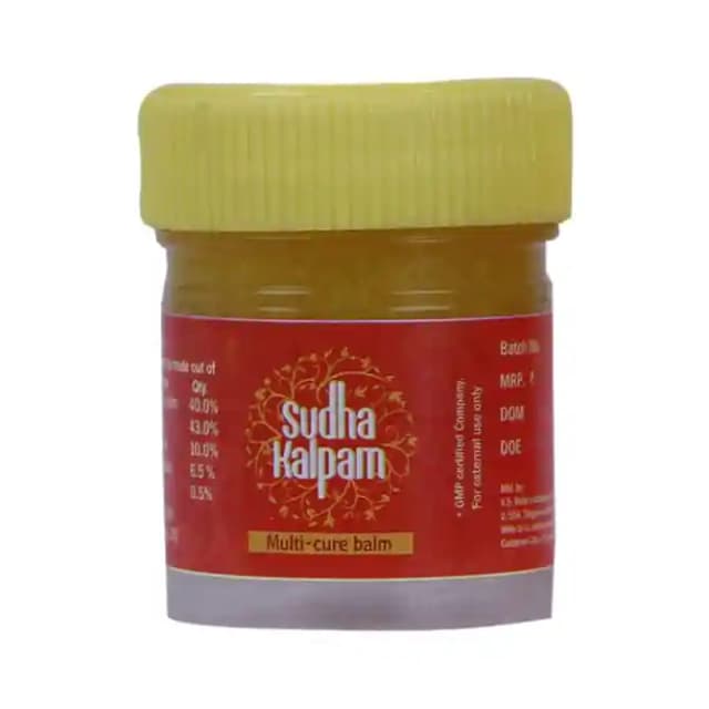 Ashtanga Sudha Kalpam Multi Cure Balm (1 Box Of 10 gm Balm)