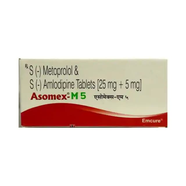 Asomex M 5 PR (10 tablets mr in 1 strip)