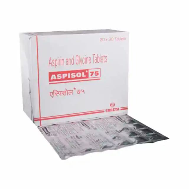 Aspisol 75 (30 tablets in 1 strip)