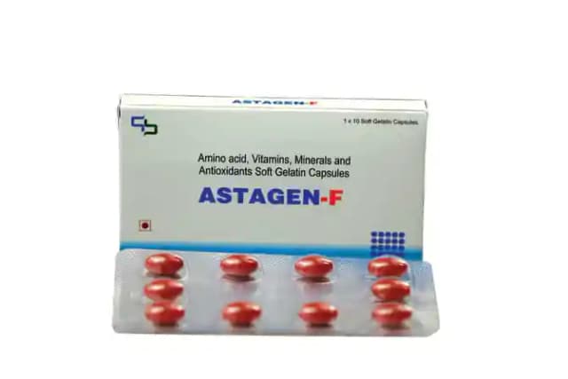 Astagen F Soft Gelatin (1 Strip Of 10 soft gelatin capsules)