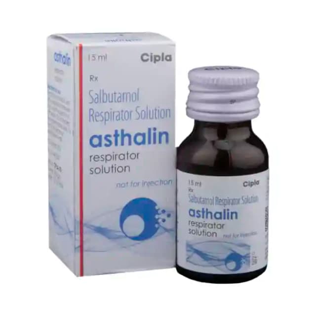 Asthalin Respirator Solution (15 ml in 1 bottle)