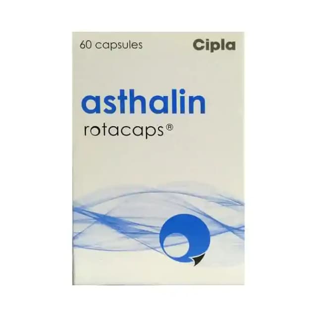 Asthalin Rotacaps (60 capsules in 1 bottle)