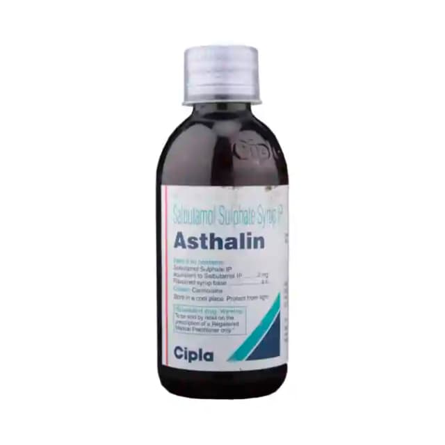 Asthalin Syrup (100 ml in 1 bottle)