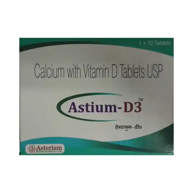 Astium D3 (1 Strip Of 10 tablets)