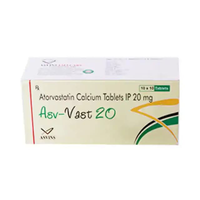 Asv Vast 20 (10 tablets in 1 strip)
