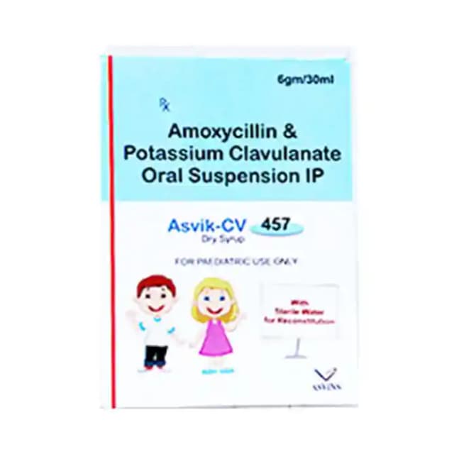 Asvik CV 457 Dry Syrup (30 ml in 1 bottle)