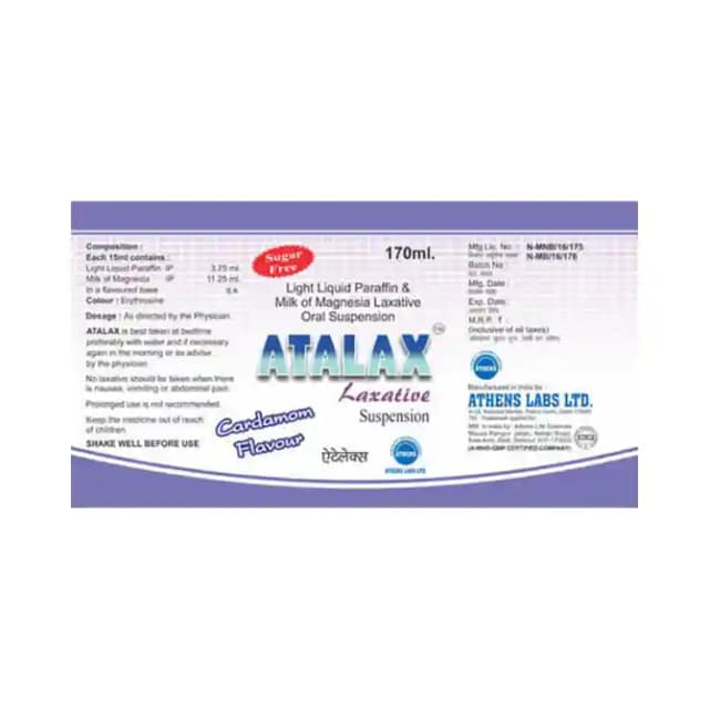 Atalax Suspension (1 Bottle of 170 ml Suspension)