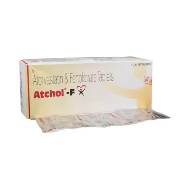Atchol F (10 tablets in 1 strip)
