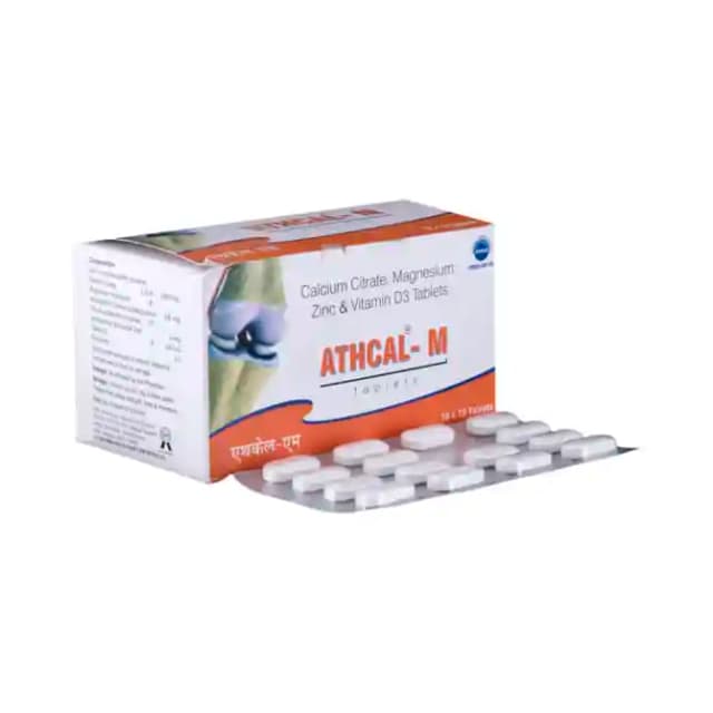 Athcal M (1 Strip Of 15 tablets)