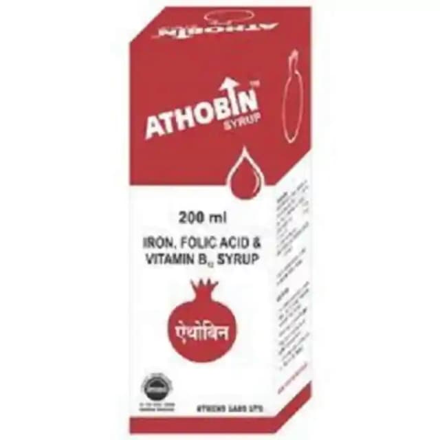 Athobin Syrup (1 Bottle of 200 ml Syrup)