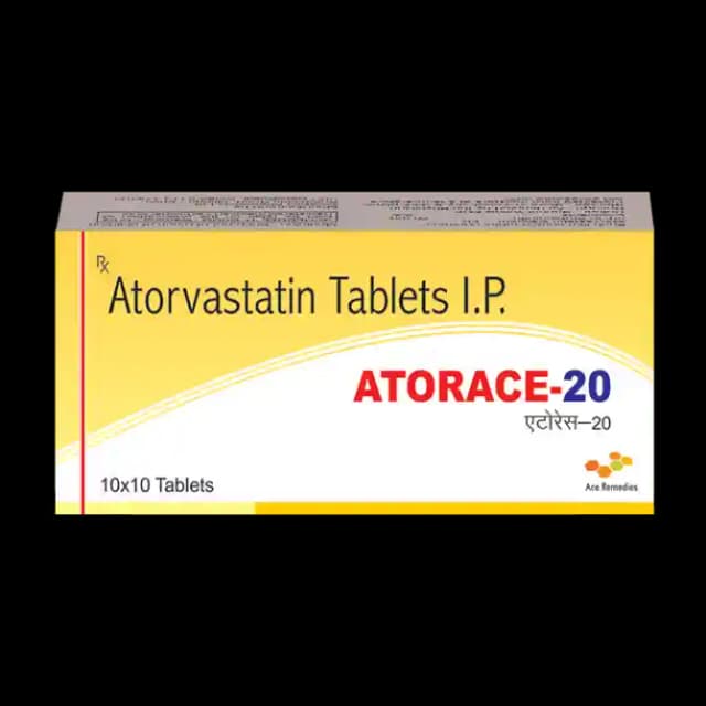 Atorace 20 (10 tablets in 1 strip)