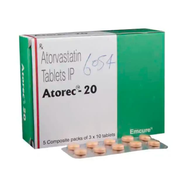 Atorec 20 (10 tablets in 1 strip)