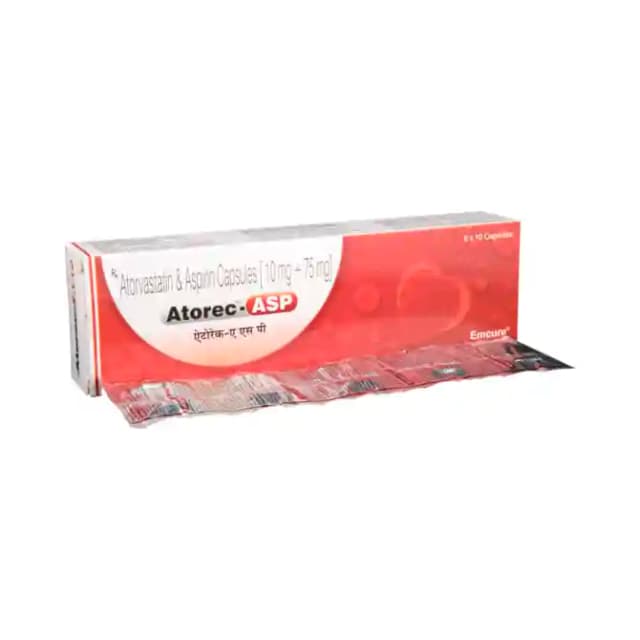 Atorec ASP (10 capsules in 1 strip)
