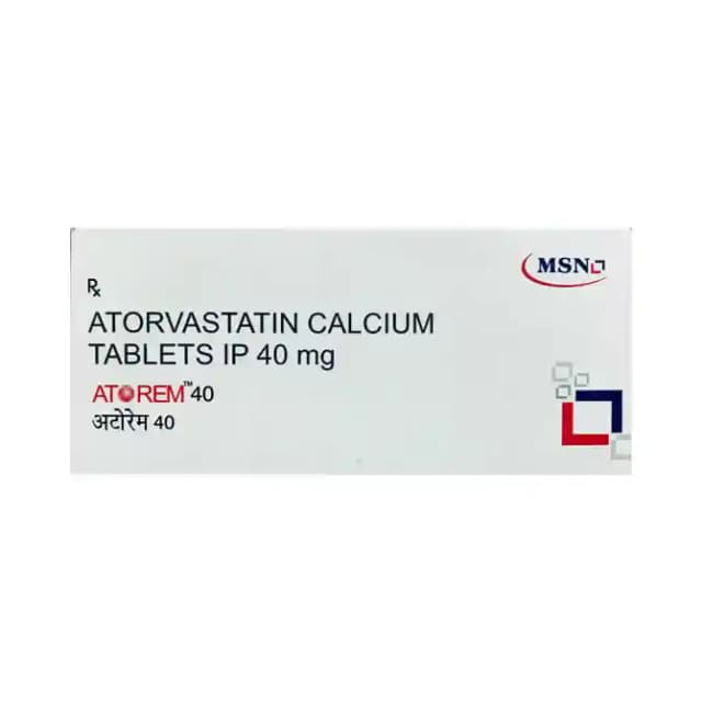 Atorem 40 (10 tablets in 1 strip)