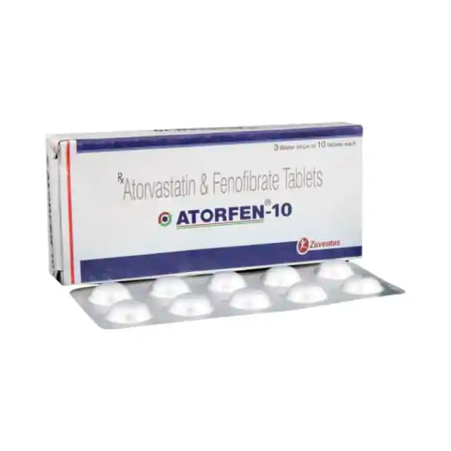 Atorfen 10 (10 tablets in 1 strip)