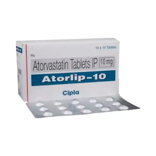 Atorlip 10 (15 tablets in 1 strip)