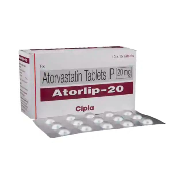 Atorlip 20 (15 tablets in 1 strip)