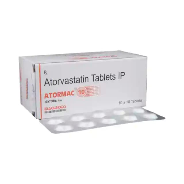 Atormac 10 (10 tablets in 1 strip)
