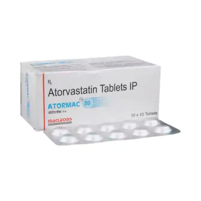 Atormac 20 (10 tablets in 1 strip)