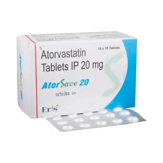 Atorsave 20 (15 tablets in 1 strip)