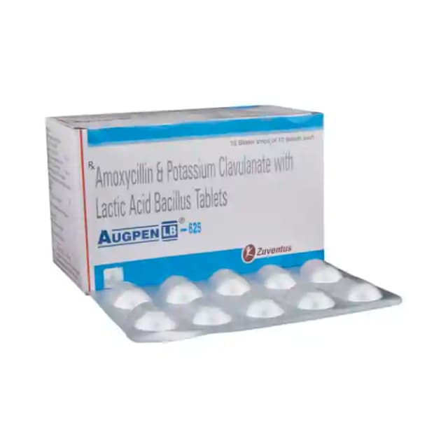 Augpen LB 625 (10 tablets in 1 strip)