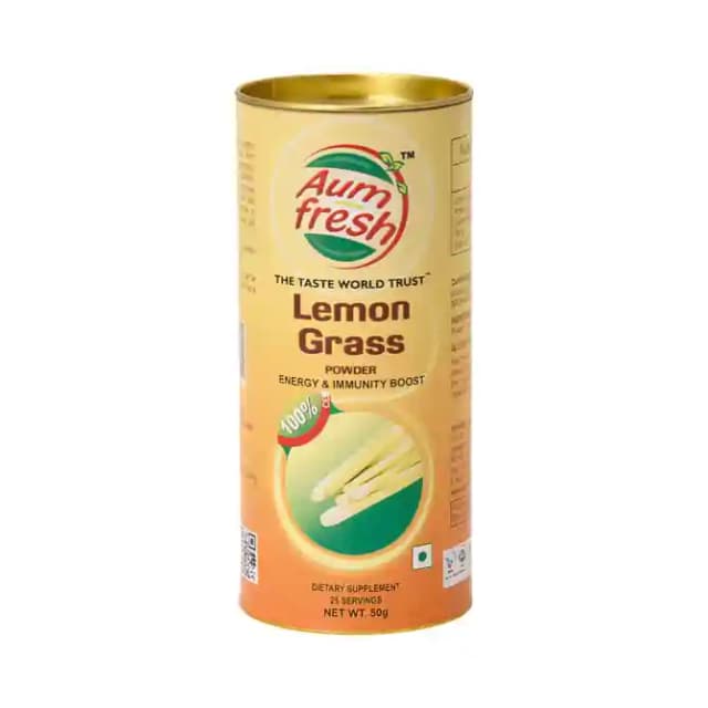 Aum Fresh Lemongrass Powder (1 Tinof50 gm Powder)