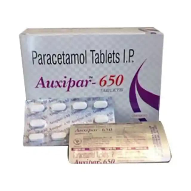 Auxipar 650mg (10 tablets in 1 strip)