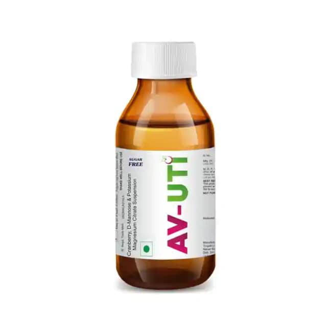 AV UTI Suspension (1 Bottle of 100 ml Suspension)