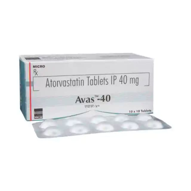 Avas 40 (10 tablets in 1 strip)