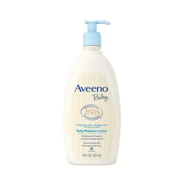 Aveeno Baby Daily Moisture Lotion (1 Bottle of 532 ml Lotion)