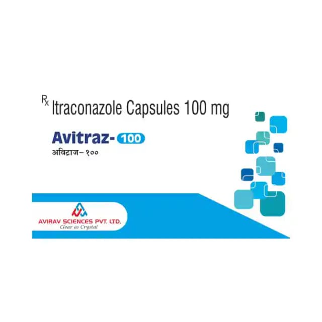 Avitraz 100 (10 capsules in 1 strip)