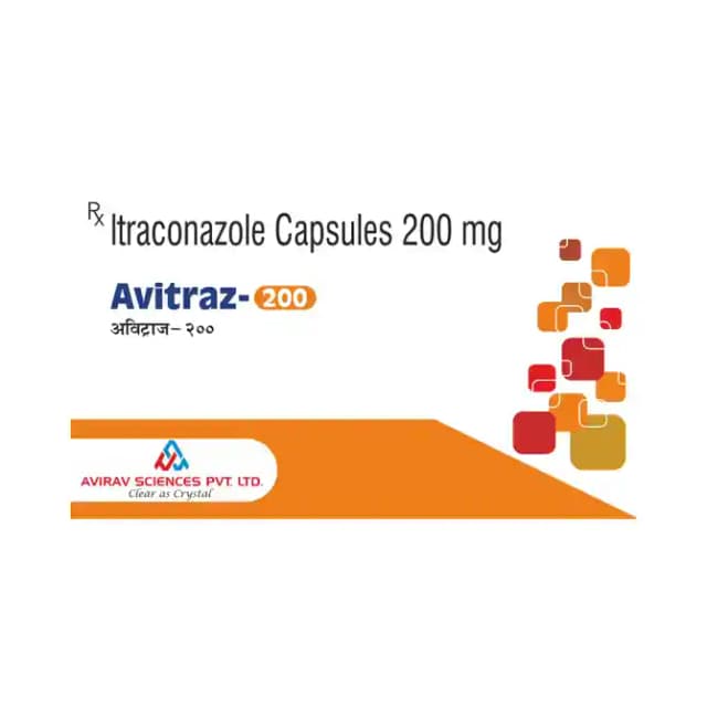 Avitraz 200 (10 capsules in 1 strip)