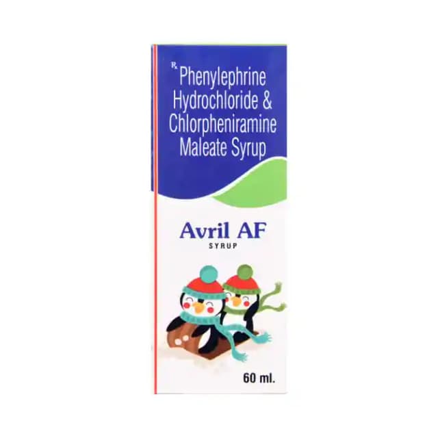 Avril AF Syrup (60 ml in 1 bottle)