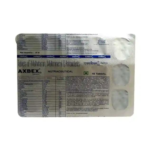 Axbex NF (1 Strip Of 15 tablets)