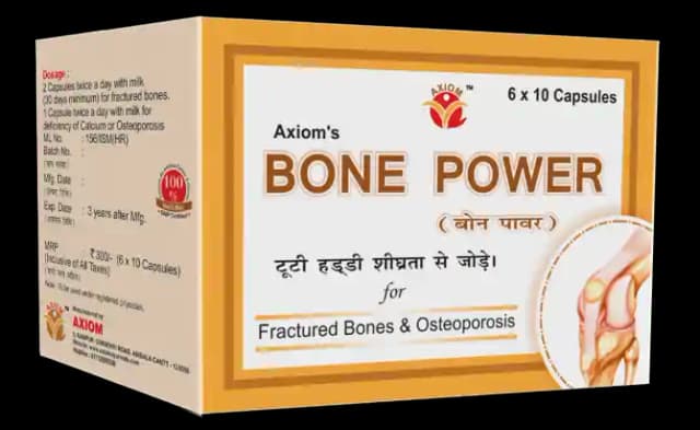 Axiom Bone Power (1 Box Of 60 capsules)