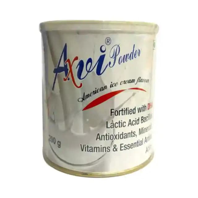 Axvi Powder American Ice Cream (1 Tinof200 gm Powder)