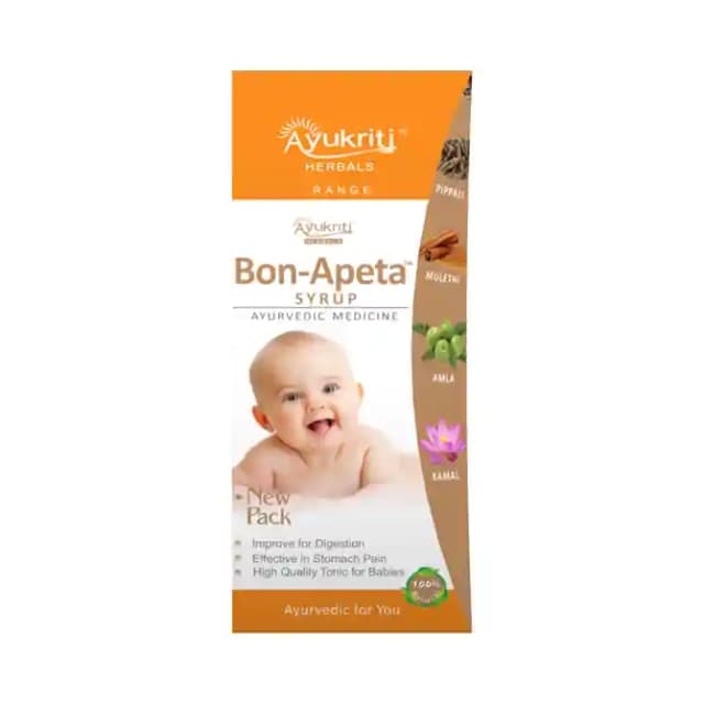 Ayukriti Herbals Bon Apeta Syrup (1 Bottle of 100 ml Syrup)