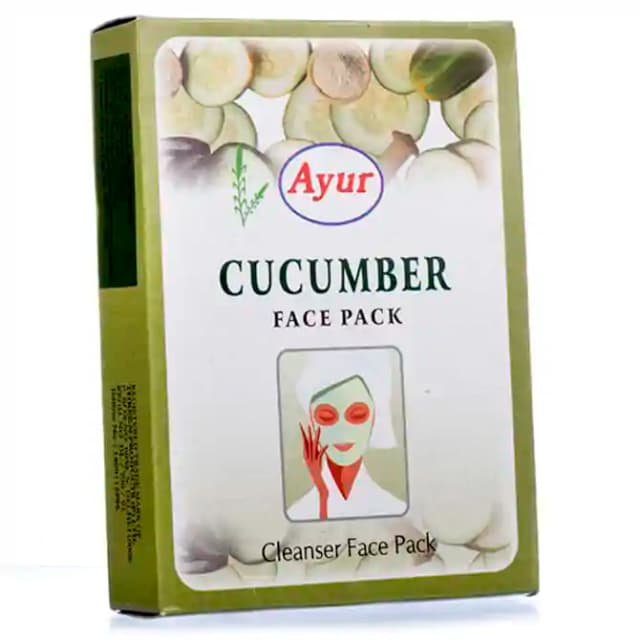 Ayur Cucumber Face Pack (1 Packet Of 100 gm Face Pack)