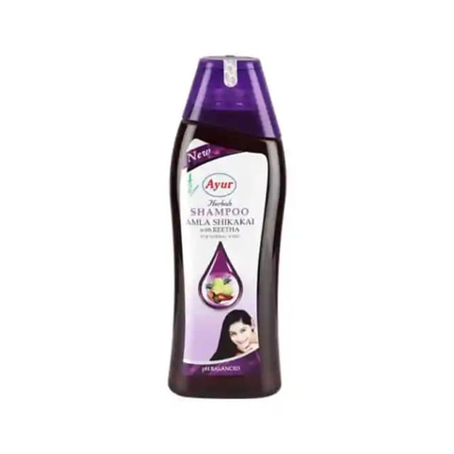 Ayur Herbal Amla Shikakai Shampoo (1 Bottle of 500 ml Shampoo)